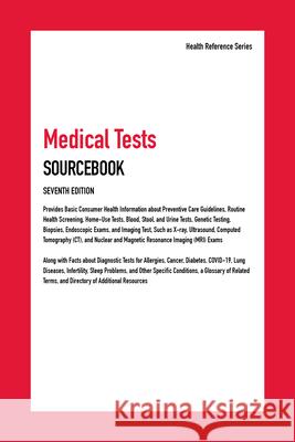 Medical Tests Sb 7th Ed 7/E Hayes, Kevin 9780780819788 Omnigraphics - książka