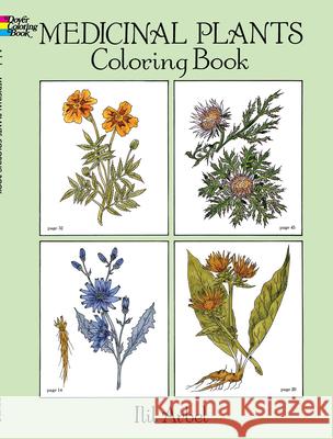 Medicinal Plants Coloring Book Arbel                                    Irbil Arbel 9780486274621 Dover Publications - książka