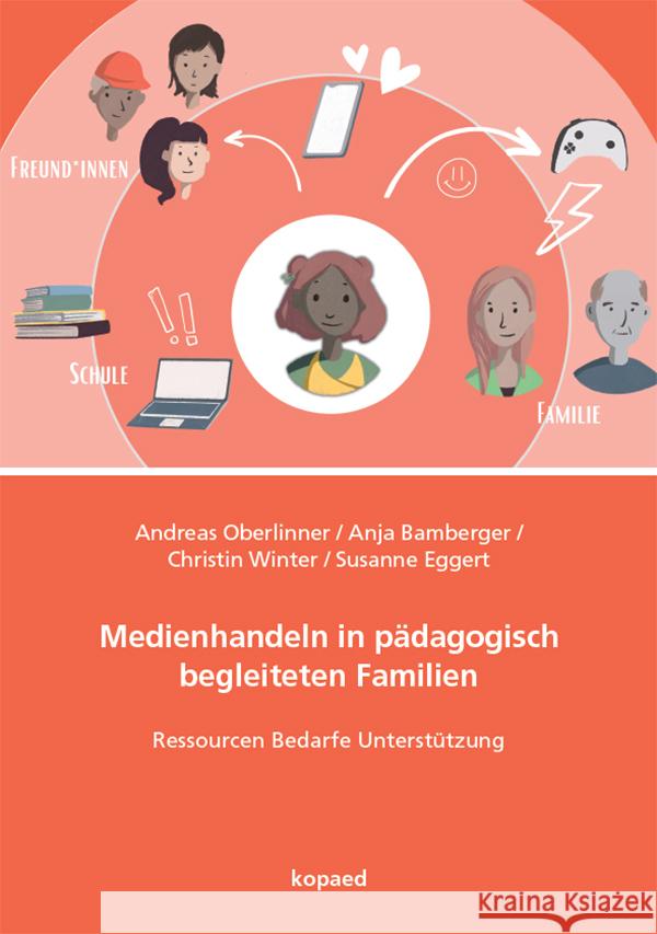 Medienhandeln in pädagogisch begleiteten Familien Oberlinner, Andreas, Eggert, Susanne, Bamberger, Anja 9783968480916 Kopaed - książka