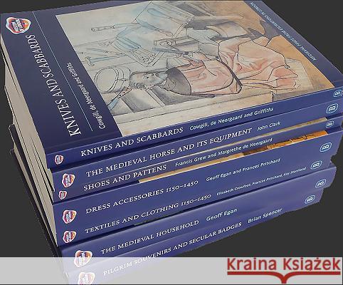 Medieval Finds from Excavations in London: Set    9781843837145 The Boydell Press - książka