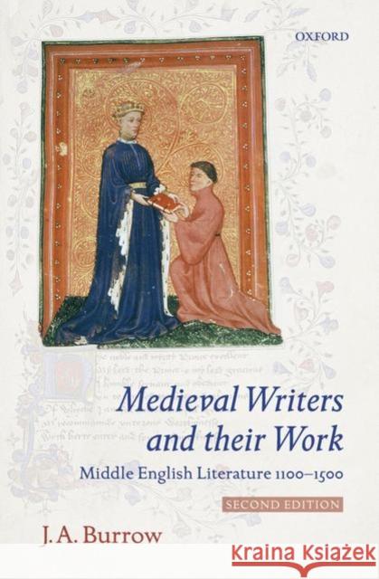 Medieval Writers and Their Work: Middle English Literature 1100-1500 Burrow, J. A. 9780199532049  - książka