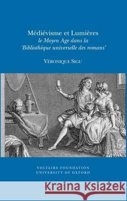 Medievisme et Lumieres Veronique Sigu 9780729410748 BERTRAMS - książka