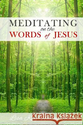 Meditating on the Words of Jesus: Large Print Lisa Kay Hailey Blair 9781941756027 Lisa Blair - książka