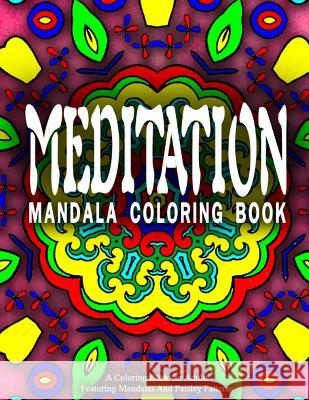 MEDITATION MANDALA COLORING BOOK - Vol.3: women coloring books for adults Charm, Jangle 9781519510181 Createspace - książka