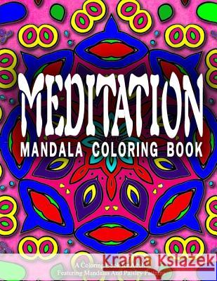 MEDITATION MANDALA COLORING BOOK - Vol.5: women coloring books for adults Charm, Jangle 9781519510228 Createspace - książka