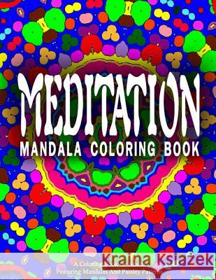 MEDITATION MANDALA COLORING BOOK - Vol.6: women coloring books for adults Charm, Jangle 9781519510235 Createspace - książka