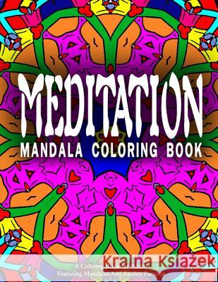 MEDITATION MANDALA COLORING BOOK - Vol.7: women coloring books for adults Charm, Jangle 9781519510341 Createspace - książka
