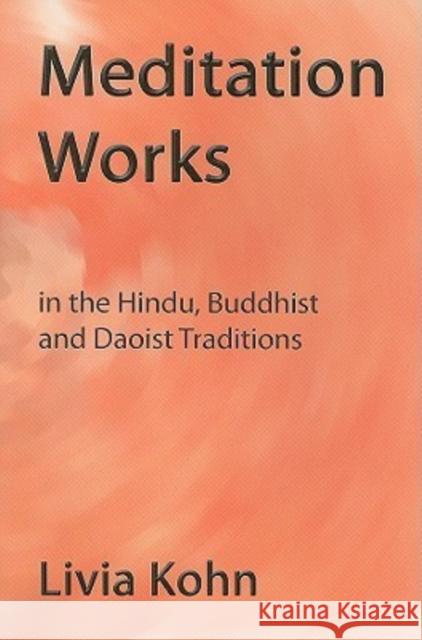 Meditation Works in the Hindu, Buddhist, and Daoist Traditions Kohn, Livia 9781931483087 University of Hawaii Press - książka