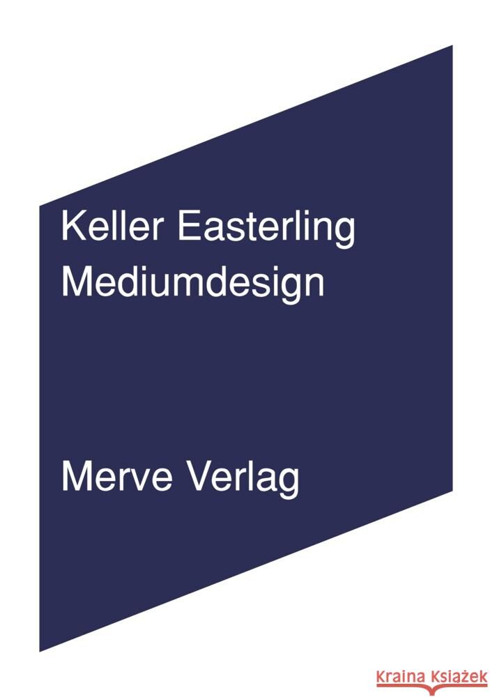 Mediumdesign Easterling, Keller 9783962730307 Merve - książka