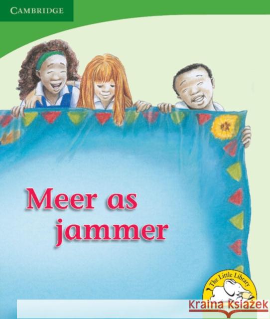 Meer as jammer (Afrikaans) Reviva Schermbrucker   9780521726191 Cambridge University Press - książka