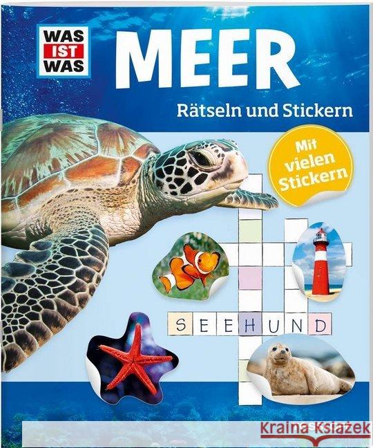 Meer, Rätseln und Stickern Hebler, Lisa 9783788621711 Tessloff - książka