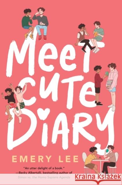Meet Cute Diary Emery Lee 9780063038844 HarperCollins Publishers Inc - książka