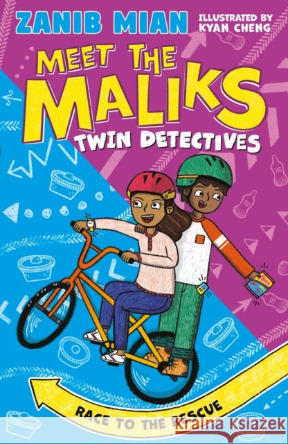 Meet the Maliks – Twin Detectives: Race to the Rescue: Book 2 Zanib Mian 9781444935585 Hachette Children's Group - książka