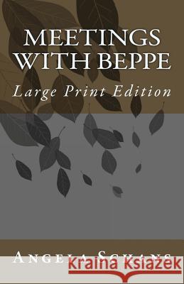 Meetings With Beppe: Large Print Edition Schans, Angela 9781489506689 Createspace - książka