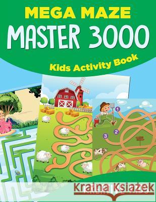 Mega Maze Master 3000: Kids Activity Book Kreative Kids   9781683771715 Kreative Kids - książka