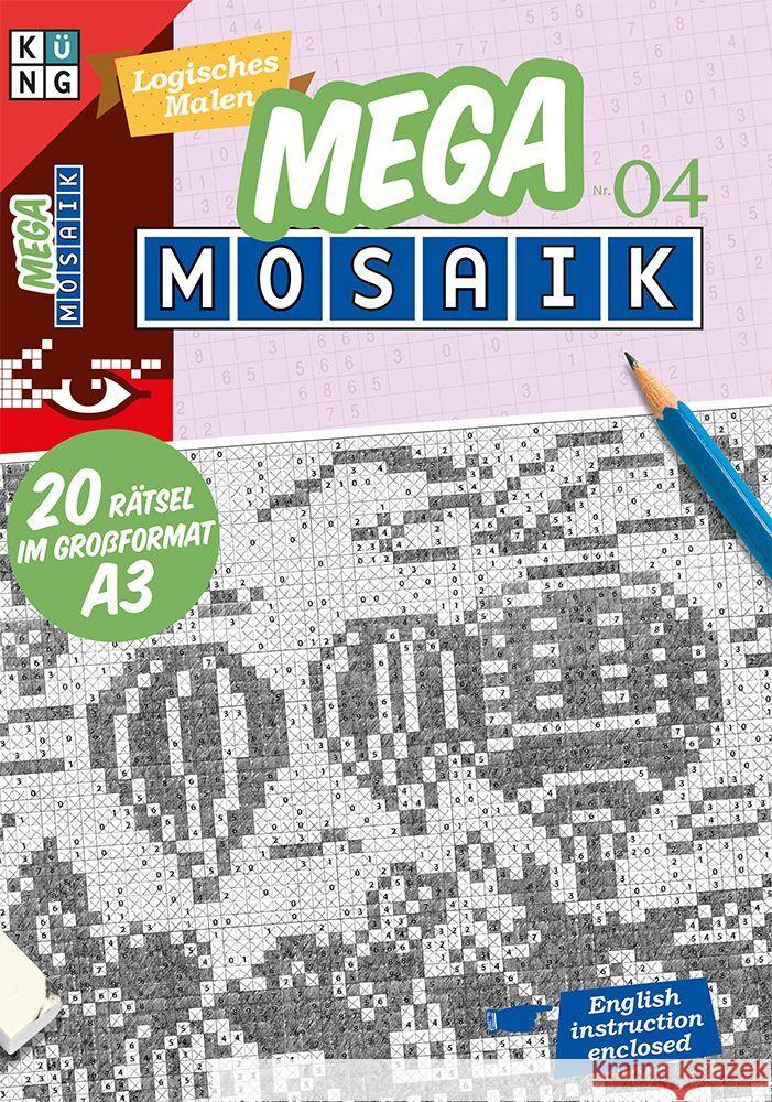Mega-Mosaik 04, 20 Teile Keesing Schweiz AG 9783905573688 Keesing - książka