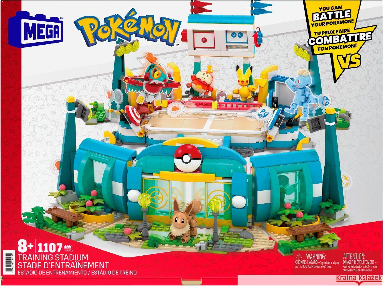 MEGA Pokémon Trainingsstadion  0194735219414 Mattel - książka
