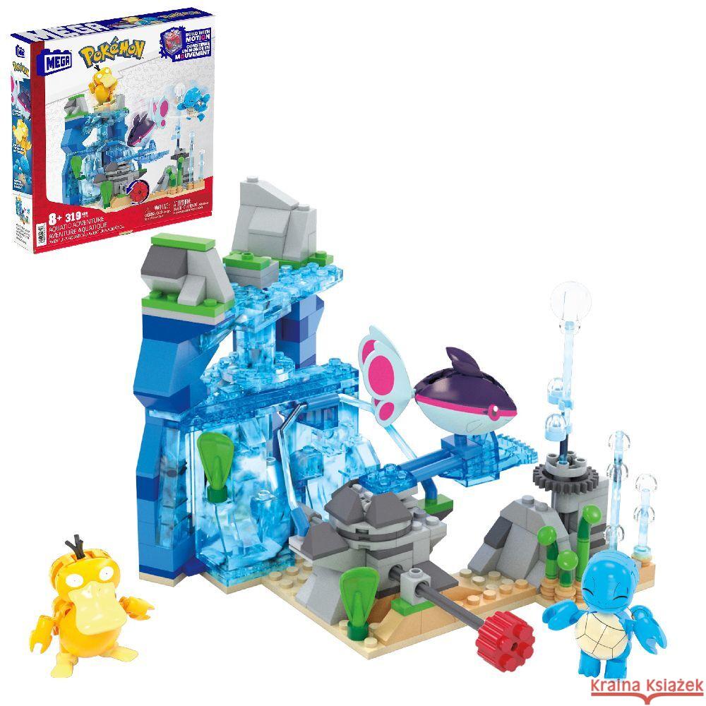 MEGA Pokémon Wasserabenteuer  0194735228553 Mattel - książka