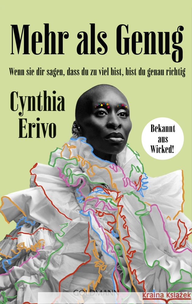 Mehr als Genug Erivo, Cynthia 9783442180844 Goldmann - książka