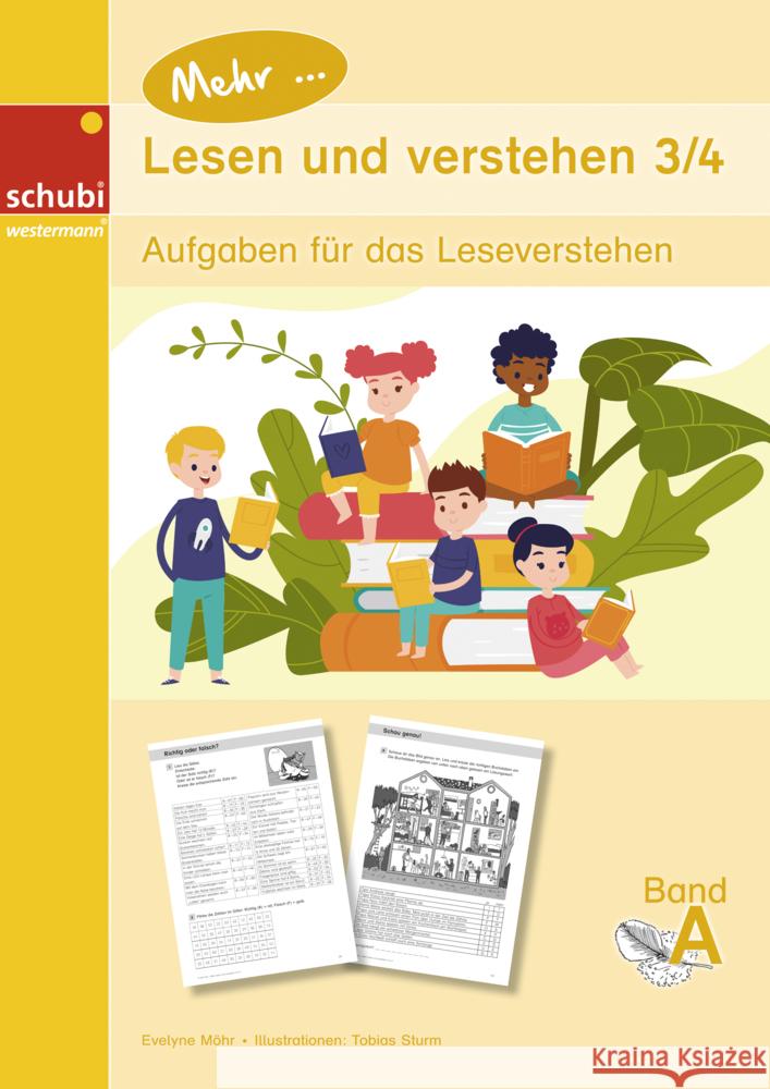 Mehr... Lesen und verstehen 3/4 Band A  9783072102438 Westermann Lernwelten - książka