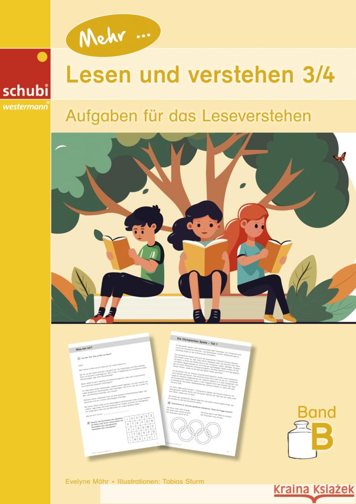 Mehr... Lesen und verstehen 3/4 Band B  9783072102445 Westermann Lernwelten - książka