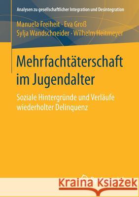 Mehrfachtäterschaft Im Jugendalter: Soziale Hintergründe Und Verläufe Wiederholter Delinquenz Freiheit, Manuela 9783658161095 Springer VS - książka