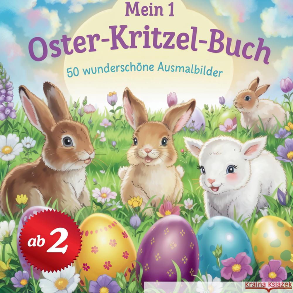 Mein 1 Oster-Kritzel-Buch: Héctor Schuech 9798309764150 hectorschuechbooks - książka