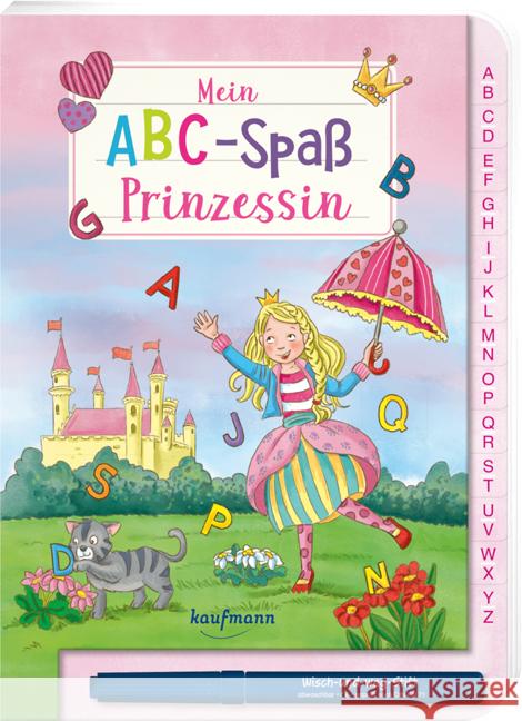 Mein ABC-Spaß Prinzessin, m. Stift  9783780663702 Kaufmann - książka