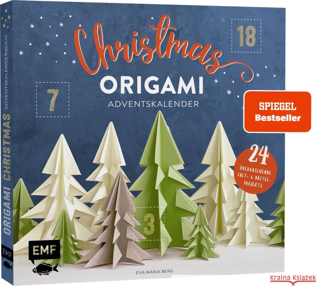 Mein Adventskalender-Buch: Origami Christmas Berg, Eva Maria 9783745907254 EMF Edition Michael Fischer - książka