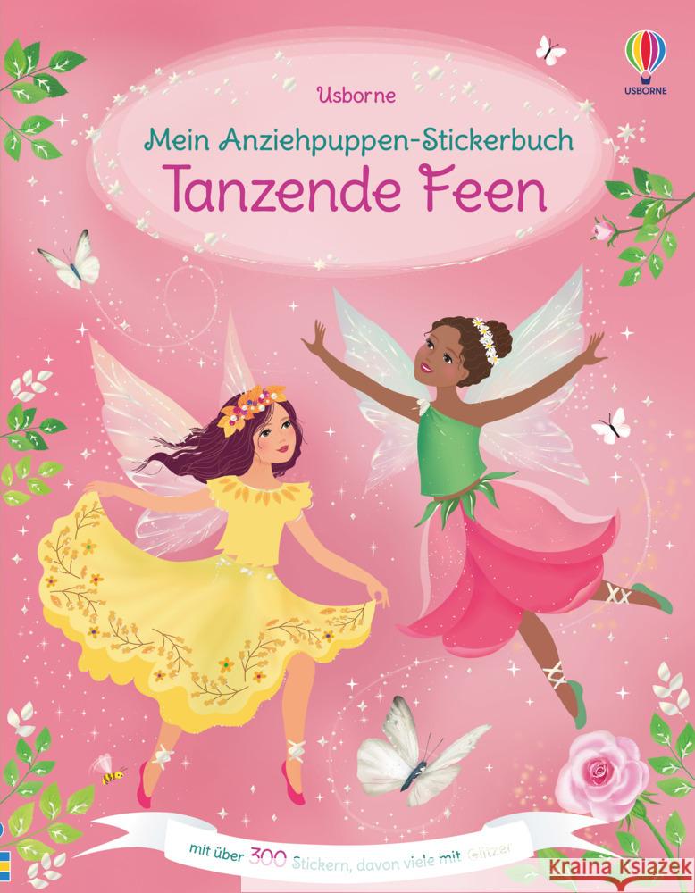 Mein Anziehpuppen-Stickerbuch: Tanzende Feen Watt, Fiona 9781789415667 Usborne Verlag - książka