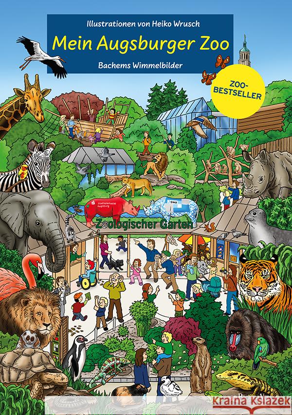 Mein Augsburger Zoo  9783761634578 J. P. Bachem - książka