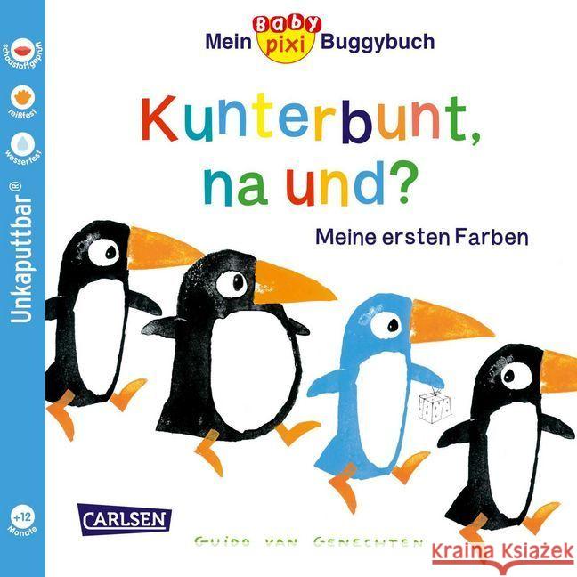 Mein Baby-Pixi Buggybuch: Kunterbunt, na und? : Meine ersten Farben  9783551051851 Carlsen - książka