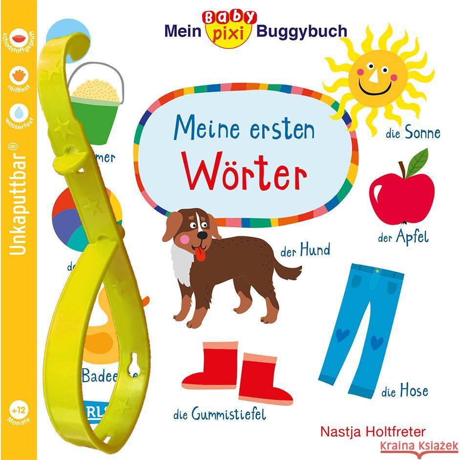Mein Baby-Pixi-Buggybuch: Meine ersten Wörter  9783551036117 Carlsen - książka