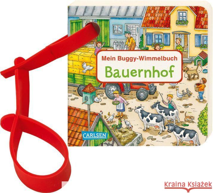 Mein Buggy-Wimmelbuch: Bauernhof Hofmann, Julia 9783551171214 Carlsen - książka