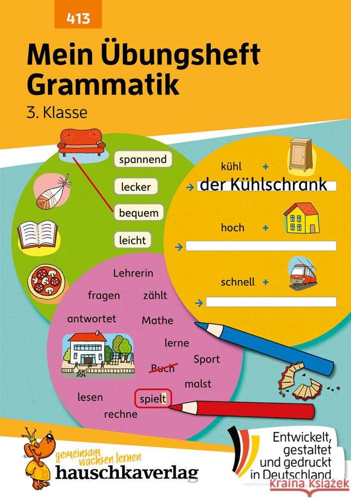 Mein Übungsheft Grammatik 3. Klasse Maier, Ulrike 9783881004138 Hauschka - książka