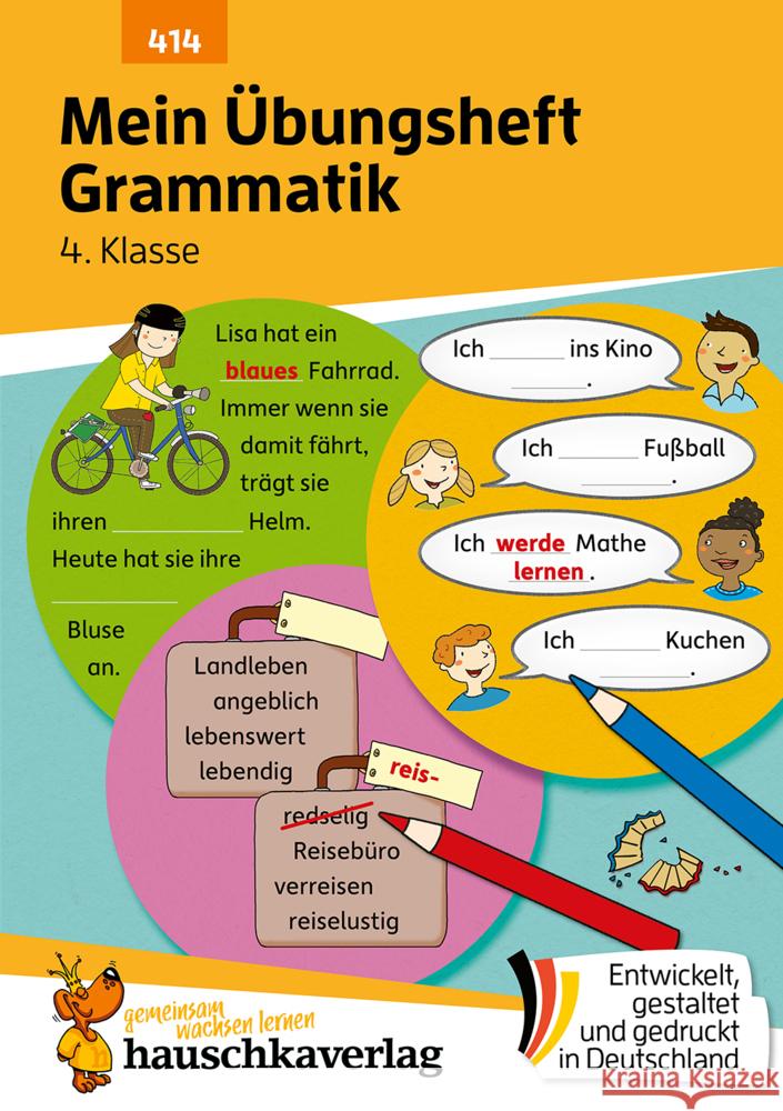Mein Übungsheft Grammatik 4. Klasse Maier, Ulrike 9783881004145 Hauschka - książka