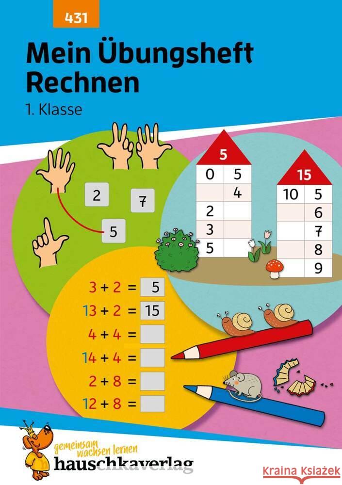 Mein Übungsheft Rechnen 1. Klasse, A5-Heft Harder, Tina 9783881004312 Hauschka - książka