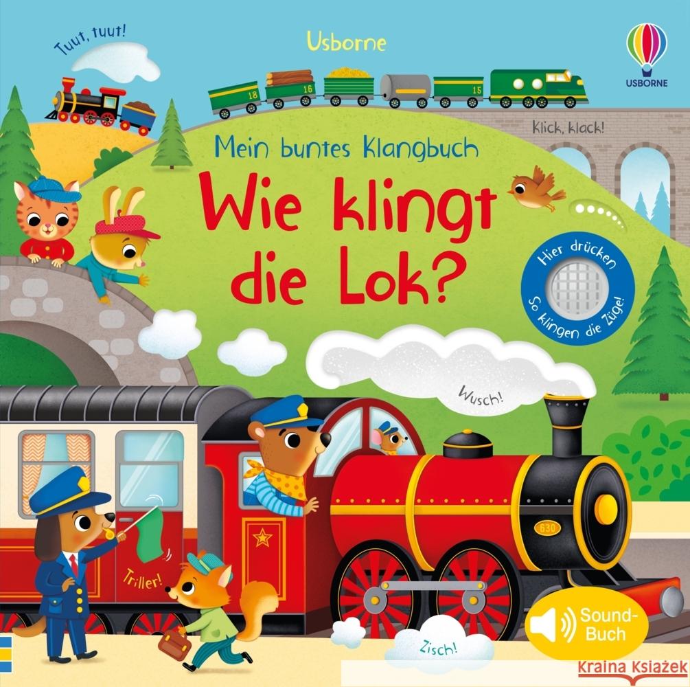 Mein buntes Klangbuch: Wie klingt die Lok? Taplin, Sam 9781035700196 Usborne Verlag - książka