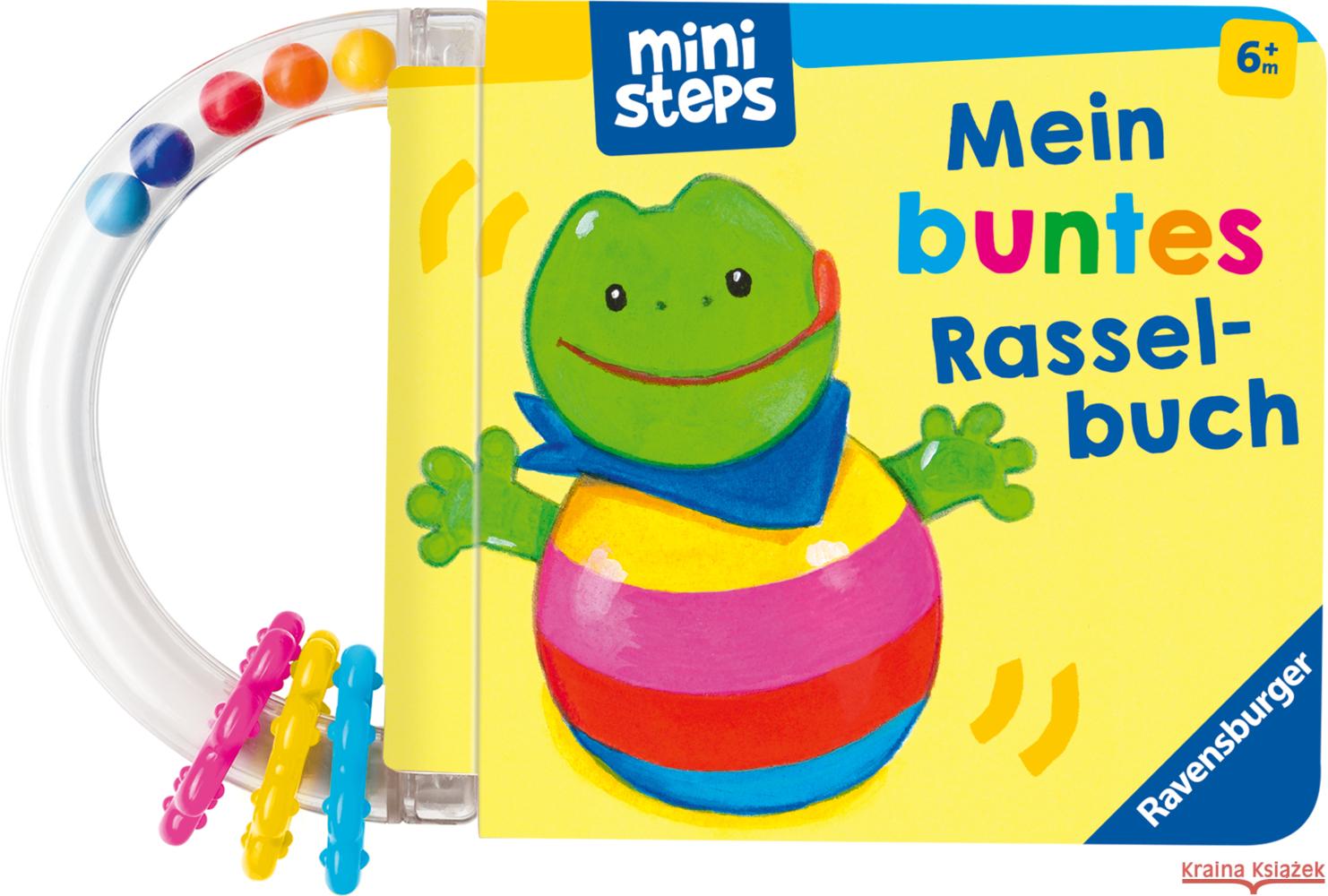 Mein buntes Rasselbuch  9783473303557 Ravensburger Verlag - książka