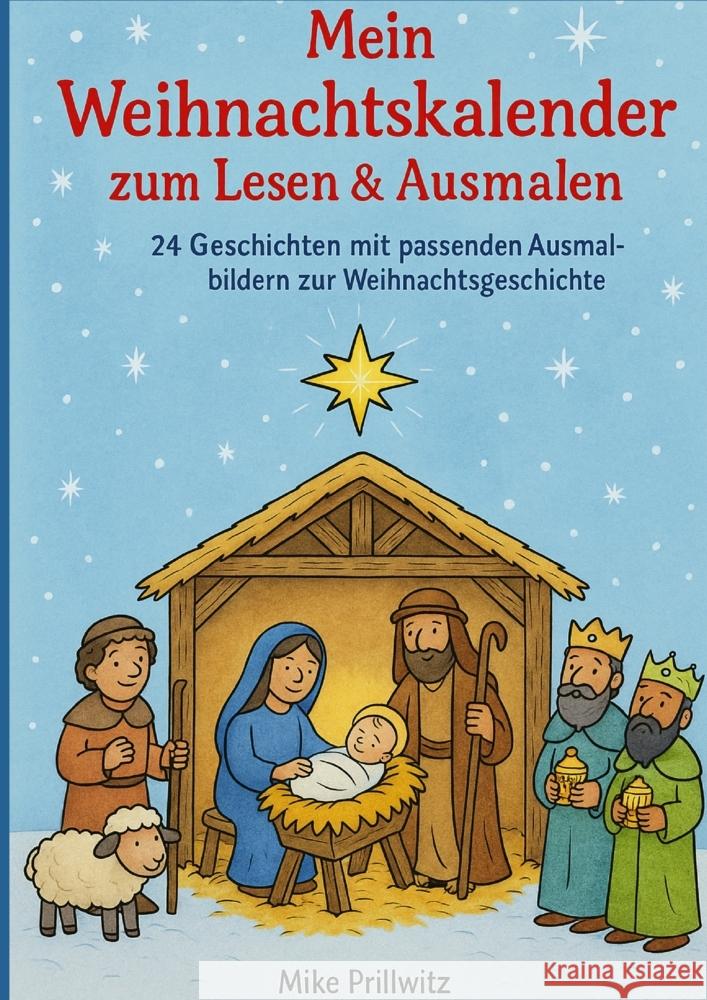 Mein christliches Adventsmalbuch Prillwitz, Mike 9789403830636 Bookmundo - książka