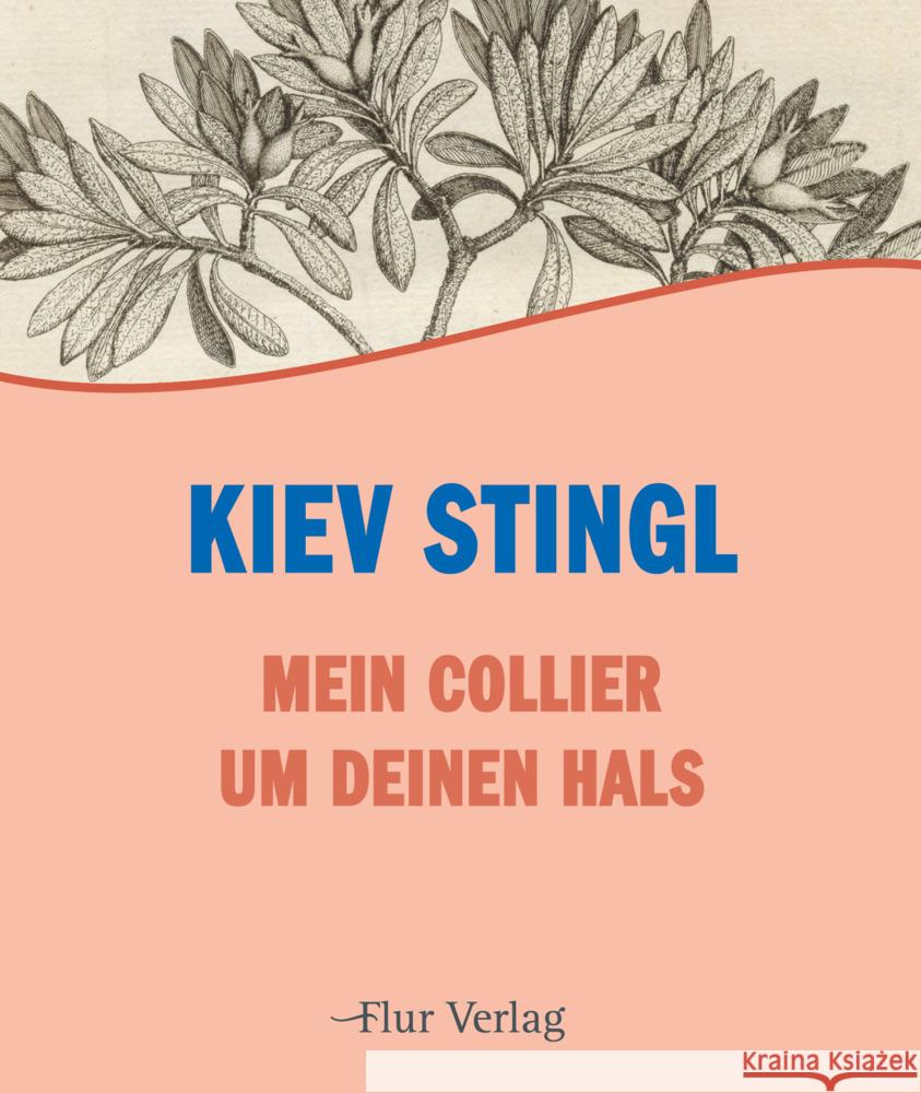 Mein Collier um Deinen Hals Stingl, Kiev 9783989652002 Flur Verlag - książka