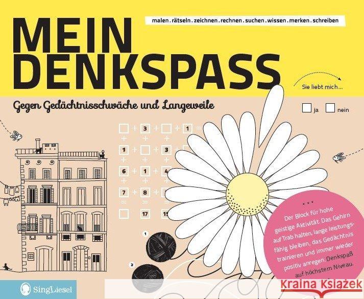 Mein Denkspass : Gegen Gedächtnisschwäche und Langeweile Allmann, Roswitha; Krause, Beate; Schüll, Christine 9783944360263 Singliesel - książka