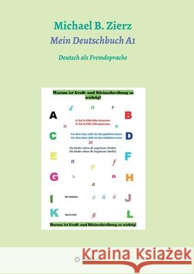 Mein Deutschbuch A1: Deutsch als Fremdsprache Zierz, Michael 9783347016071 Tredition Gmbh - książka