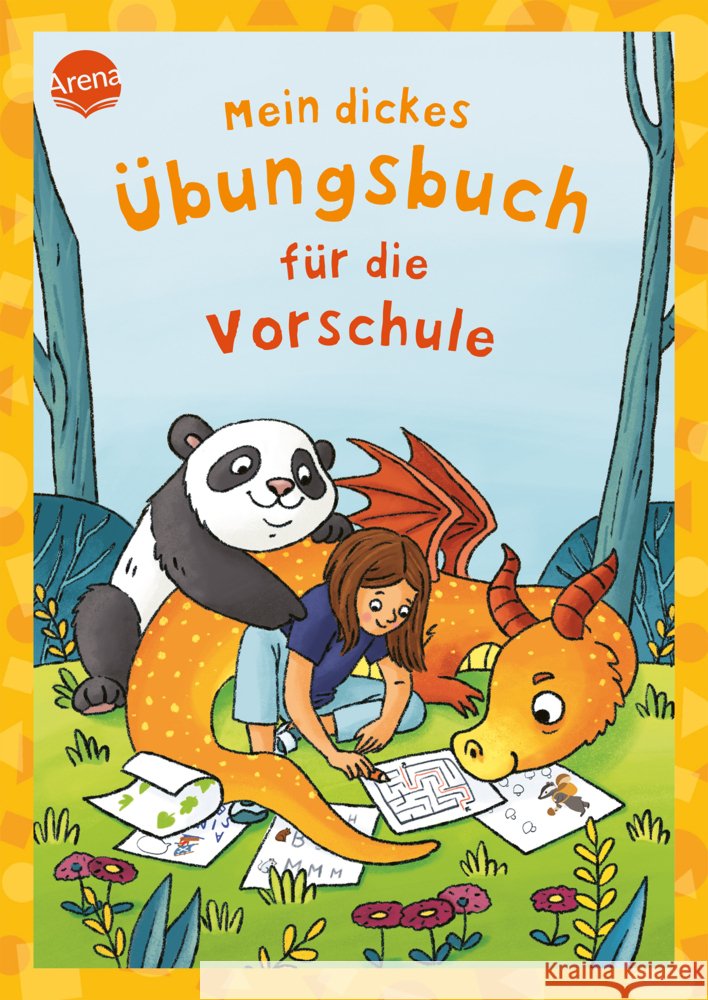 Mein dickes Übungsbuch für die Vorschule Seeberg, Helen 9783401722719 Arena - książka