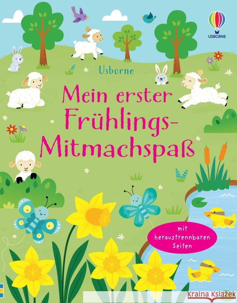 Mein erster Frühlings-Mitmachspaß  9781035701315 Usborne Verlag - książka