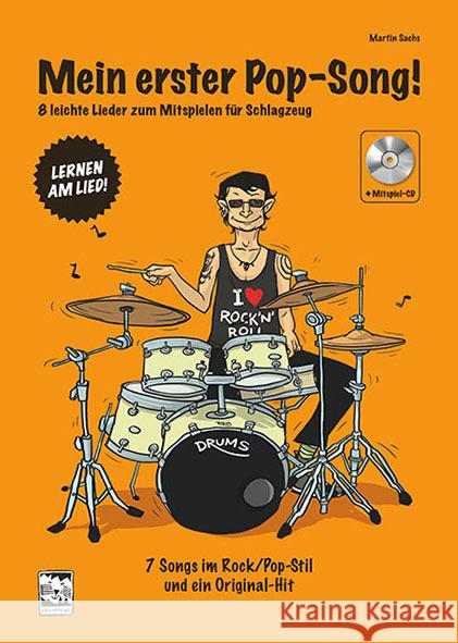Mein erster Popsong!, m. 1 Audio-CD Sachs, Martin 9783897751880 Leu-Verlag - książka