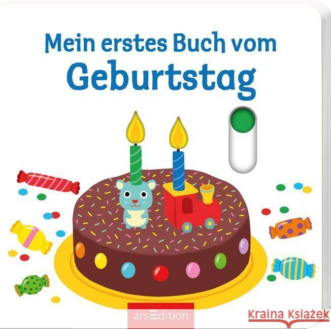 Mein erstes Buch vom Geburtstag  9783845826547 ars edition - książka