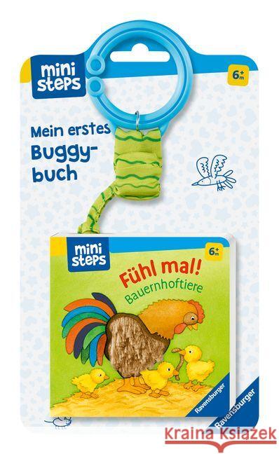 Mein erstes Buggybuch: Fühl mal! Bauernhoftiere Yaga, Ava-Barb 9783473306428 Ravensburger Verlag - książka