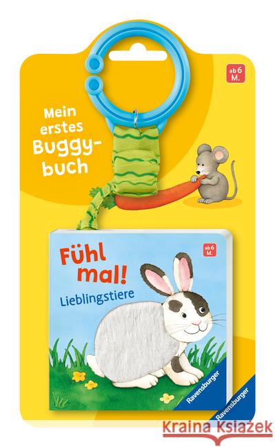 Mein erstes Buggybuch: Fühl mal! Lieblingstiere Yaga, Ava-Barb 9783473421695 Ravensburger Verlag - książka
