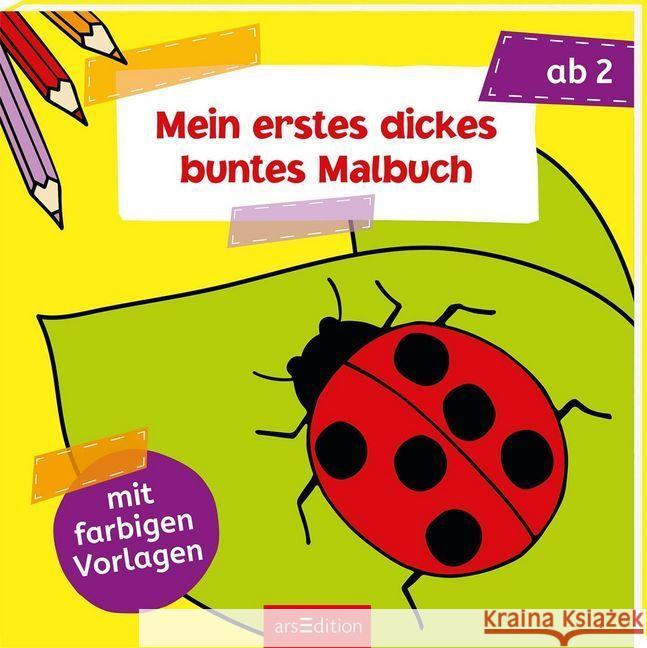 Mein erstes dickes buntes Malbuch  9783845829975 ars edition - książka